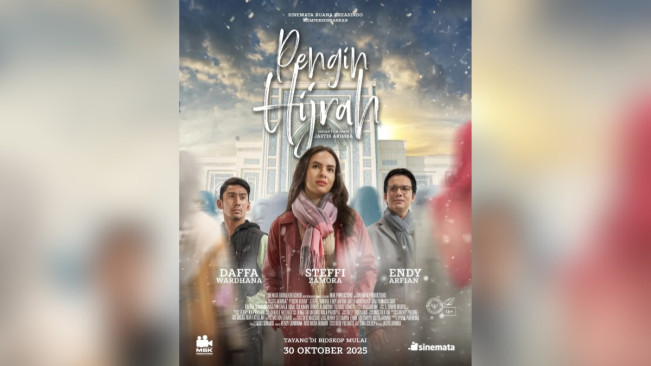 Poster film Pengin Hijrah. [Instagram]
